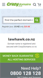 Mobile Screenshot of lawhawk.co.nz